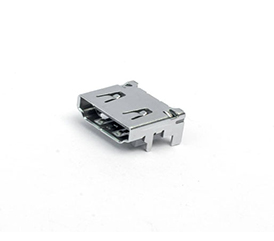 MINI USB-HDMI19P-SMT-A型铜壳连接器