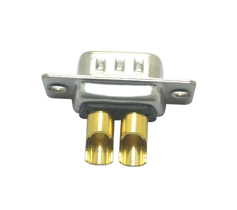 D-SUB大电流公头2W2连接器