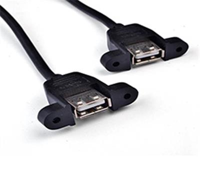 USB-A/F带耳线连接器